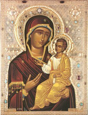 Icon of the Theotokos and Christ Child